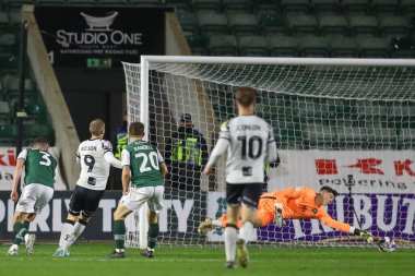 Port Vale 'den James Wilson # 9, 2 Aralık 202' de Plymouth Argyle - Home Park, Plymouth, İngiltere 'de Port Vale maçında 0-2' lik skorla gol attı.