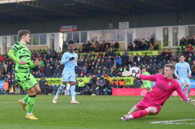 Forest Green Rovers 'dan Josh March # 28' in gol atma şansı var ama 3 Aralık 202 'de New Lawn, Nailsworth, Birleşik Krallık' ta oynanan Sky Bet League 1 karşılaşmasında ofsayt hükmedildi.