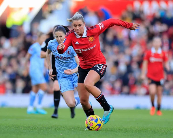 Manchester United Numaralı Oyuncusu Alessia Russo Manchester United Kadınlar Süper — Stok fotoğraf