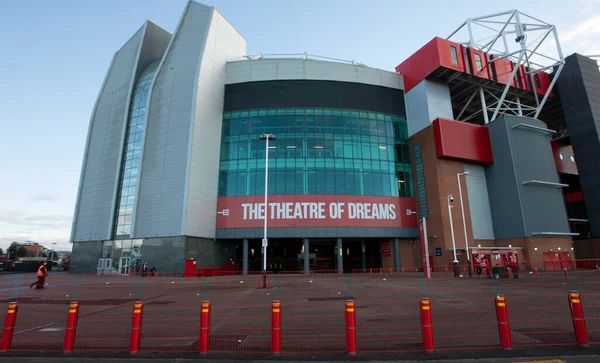 Exterior View Old Trafford Ahead Women Super League Match Manchester — Stock Photo, Image