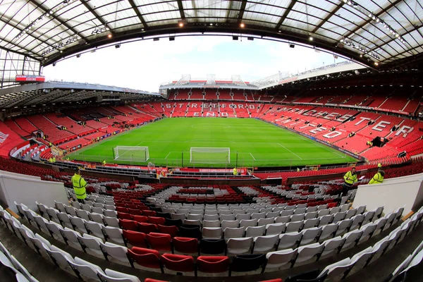 Manchester United Women vs Aston Villa Women - Old Trafford, Manchester, İngiltere 'de 3 Aralık 202' de oynanan FA Kadınlar Süper Ligi karşılaşması öncesinde Old Trafford 'un iç görünümü