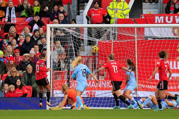 Katie Zelem Manchester United Scores Make Womens Super League Match — 스톡 사진