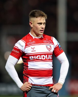 Gloucester Rugby 'den Stephen Varney Gallagher Premiership maçında Gloucester, Northampton Saints' e karşı Kingsholm Stadyumu, Gloucester, İngiltere, 3 Aralık 202