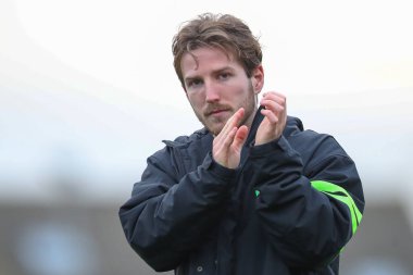 Forest Green Rovers 'dan Kyle McAllister 3 Aralık 202' de The New Lawn, Nailsworth, İngiltere 'de oynanan 1.