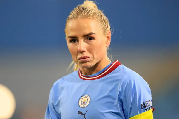 stock image Alex Greenwood #5 of Manchester City during The FA Women's Super League match Manchester City Women vs Brighton & Hove Albion W.F.C. at Etihad Campus, Manchester, United Kingdom, 4th December 202