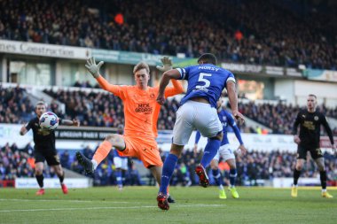 Ipswich Town 'dan Sam Morsy topu 10 Aralık 2022' de Ipswich Town, Ipswich, İngiltere 'de Peterborough' a karşı oynanan Gökyüzü İddia Ligi 1 karşılaşmasında kalenin karşısına geçirdi.