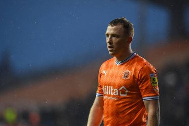 Blackpool 'dan Shayne Lavery # 19 Gökyüzü İddia Şampiyonası' nda Blackpool - Birmingham City maçı, Bloomfield Road, Blackpool, Birleşik Krallık, 10 Aralık 2022