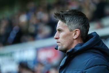 Ipswich Town 'un Kieran McKenna teknik direktörü Gökyüzü İddia Ligi 1 maçı sırasında Ipswich Town, Peterborough' a karşı Portman Road, Ipswich, İngiltere, 10 Aralık 2022