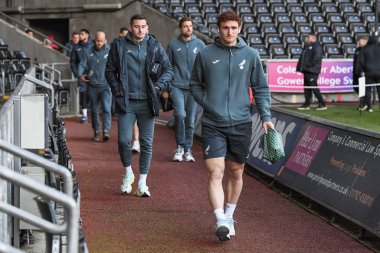 Norwich City, Swansea.com Stadyumu 'na 10 Aralık 2022' de Swansea City ile Norwich City arasındaki Sky Bet Şampiyonası maçında geldi.