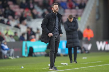 Middlesbrough Sky Bet Şampiyonası 'nda Michael Carrick teknik direktörü Middlesbrough ile Luton Town arasında oynanan Riverside Stadyumu, Middlesbrough, İngiltere, 10 Aralık 2022
