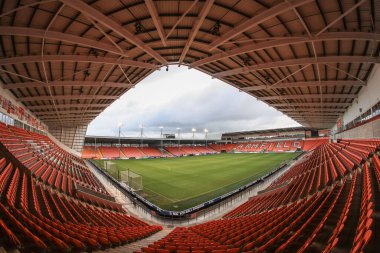 Bloomfield Yolu 'nun bu öğleden sonraki genel görüntüsü Sky Bet Şampiyonası maçı Blackpool' a karşı Birmingham City, Bloomfield Road, Blackpool, Birleşik Krallık, 10 Aralık 2022