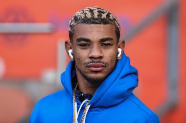 Birmingham City 'den Juninho Bacuna 10 Aralık 2022' de Bloomfield Road, Blackpool 'daki Blackpool-Birmingham City maçında Bloomfield Road' a ulaştı.