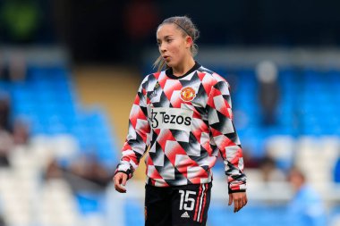 Manchester United 'ın 15. Maya Le Tissier' i, Manchester United United 'ın 11 Aralık 2022' de Etihad Kampüsü 'nde Manchester City Women-Manchester United Women maçında oynanacak ısınma maçında karşımızda.