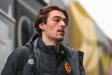 Hull City 'den Jacob Greaves 11 Aralık 2022' de Watford vs Hull City 'deki Sky Bet Şampiyonası karşılaşması öncesinde geldi.