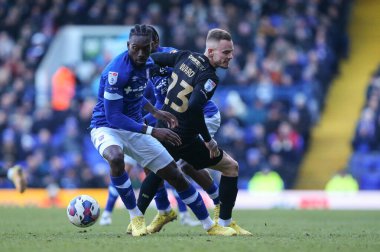 Ipswich Town 'dan Freddie Ladapo 10 Aralık 2022' de Ipswich Town, Ipswich Road, İngiltere 'de Ipswich Town ile Peterborough arasında oynanan 1.
