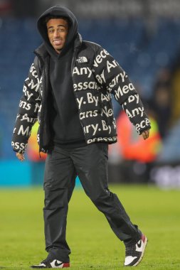 Tyler Adams # 12 Leeds United, Leeds United ile Real Sociedad maçının ardından 16 Aralık 2022 'de Elland Road, Leeds, İngiltere' de oynandı.