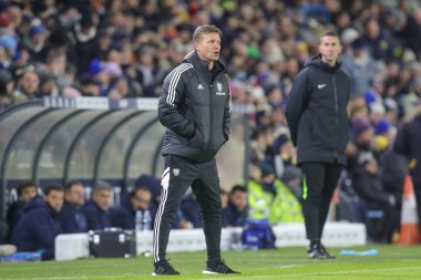 Leeds United 'ın Jesse Marsch teknik direktörü, Leeds United ile Real Sociedad maçında Leeds Road, Leeds, İngiltere' de 16 Aralık 2022 'de karşılaştı.
