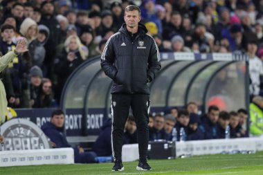 Leeds United 'ın Jesse Marsch teknik direktörü, Leeds United ile Real Sociedad maçında Leeds Road, Leeds, İngiltere' de 16 Aralık 2022 'de karşılaştı.