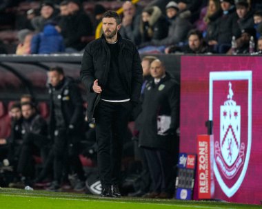 Middlesbrough 'un Michael Carrick teknik direktörü Gökyüzü İddia Şampiyonası maçında Burnley, Middlesbrough' a karşı Turf Moor, Burnley, İngiltere, 17 Aralık 2022