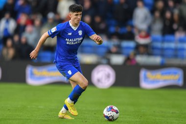 Cardiff City 'den Callum O' Dowda # 11, Cardiff City - Cardiff City Stadyumu 'ndaki Cardiff City - Blackpool maçında, 17 Aralık 2022