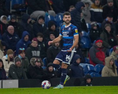 Middlesbrough 'dan Tommy Smith # 14 Gökyüzü İddia Şampiyonası maçında Burnley, Middlesbrough' a karşı Turf Moor, Burnley, Birleşik Krallık, 17 Aralık 2022