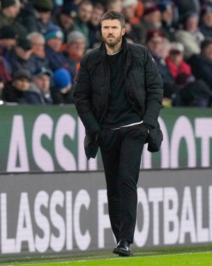 Middlesbrough 'un Michael Carrick teknik direktörü Gökyüzü İddia Şampiyonası maçında Burnley, Middlesbrough' a karşı Turf Moor, Burnley, İngiltere, 17 Aralık 2022