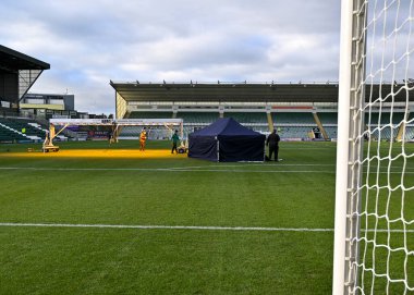 Home Park 'ın Sky Bet League 1 maçı sırasında genel görünümü Plymouth Argyle' a karşı Home Park, Plymouth, İngiltere, 17 Aralık 2022