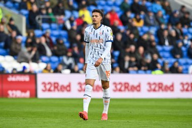Blackpool 'dan Rhys Williams # 15 Sky Bet Şampiyonası maçı Cardiff City - Blackpool, Cardiff City Stadyumu, İngiltere, 17 Aralık 2022