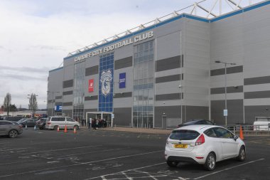 Cardiff City Stadyumu 'nun genel görünümü, 17 Aralık 2022' de Cardiff City Stadyumu 'nda oynanan Cardiff City - Blackpool maçında
