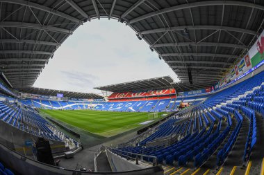 Cardiff City Stadyumu 'nun genel görünümü, 17 Aralık 2022' de Cardiff City Stadyumu 'nda oynanan Cardiff City - Blackpool maçında