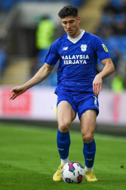 Cardiff City 'den Callum O' Dowda # 11, Cardiff City - Cardiff City Stadyumu 'ndaki Cardiff City - Blackpool maçında, 17 Aralık 2022