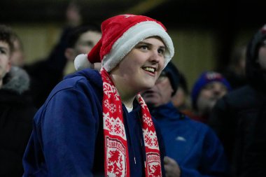 Gökyüzü İddia Şampiyonası 'nda Middlesbrough taraftarı Burnley, Burnley' e karşı Turf Moor, Burnley, Birleşik Krallık 'ta 17 Aralık 2022