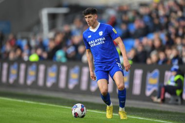 Cardiff City 'den Callum O' Dowda # 11, Cardiff City - Cardiff City Stadyumu 'ndaki Cardiff City - Blackpool maçında, 17 Aralık 2022