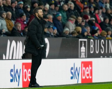 Middlesbrough 'un Michael Carrick teknik direktörü Gökyüzü İddia Şampiyonası maçında Burnley, Middlesbrough' a karşı Turf Moor, Burnley, İngiltere, 17 Aralık 2022