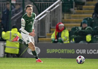 Plymouth Argyle (9) 17 Aralık 2022 'de İngiltere' nin Plymouth kentinde oynanan Sky Bet 1 karşılaşmasında Ryan Hardie ile Morecambe karşı karşıya geldi.