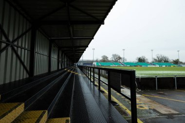 ARMCO Arena 'nın genel görünümü, Wasps' ın 2023 Şampiyonası 'nda oynayabileceği, ARMCO Arena, Solihull, Birleşik Krallık, 18 Aralık 2022