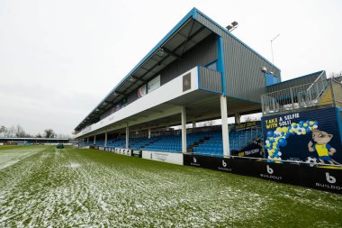 ARMCO Arena 'nın genel görünümü, Wasps' ın 2023 Şampiyonası 'nda oynayabileceği, ARMCO Arena, Solihull, Birleşik Krallık, 18 Aralık 2022