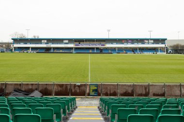 ARMCO Arena 'nın genel görünümü, Wasps' ın 2023 Şampiyonası 'nda oynayabileceği, ARMCO Arena, Solihull, Birleşik Krallık, 18 Aralık 2022