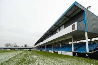 ARMCO Arena 'nın genel görünümü, Wasps' ın 2023 Şampiyonası 'nda oynayabileceği, ARMCO Arena, Solihull, Birleşik Krallık, 18 Aralık 2022