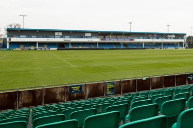 ARMCO Arena 'nın genel görünümü, Wasps' ın 2023 Şampiyonası 'nda oynayabileceği, ARMCO Arena, Solihull, Birleşik Krallık, 18 Aralık 2022