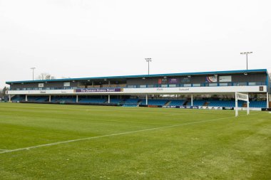 ARMCO Arena 'nın genel görünümü, Wasps' ın 2023 Şampiyonası 'nda oynayabileceği, ARMCO Arena, Solihull, Birleşik Krallık, 18 Aralık 202