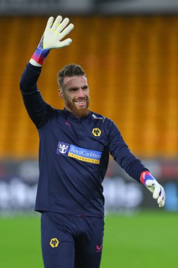Wolverhampton Wanderers 'dan Jos S # 1 Carabao Kupası dördüncü tur karşılaşması öncesinde Molineux, Wolverhampton, İngiltere, 20 Aralık 2022' de Wolverhampton 'a karşı