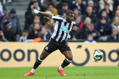 Newcastle United 'dan Allan Saint-Maximin # 10, Carabao Kupası Dördüncü Raundda Newcastle United' a karşı St. James 's Park, Newcastle, İngiltere, 20 Aralık 202