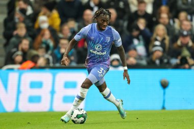 Bournemouth 'dan Jordan Zemura # 33 Carabao Kupası Dördüncü Raundda Newcastle United ile St. James' s Park, Newcastle, İngiltere 'de oynanan karşılaşma, 20 Aralık 202