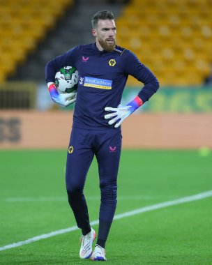 Wolverhampton Wanderers 'dan Jos S # 1 Carabao Kupası dördüncü tur karşılaşması öncesinde Molineux, Wolverhampton, İngiltere, 20 Aralık 2022' de Wolverhampton 'a karşı