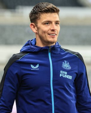 Newcastle United 'dan Nick Pope # 22, Carabao Kupası 4. tur karşılaşması öncesinde St. James' s Park 'a varır. Newcastle United, St. James' s Park, Newcastle, İngiltere, 20 Aralık 202
