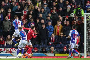 Blackburn Rovers 'dan Scott Wharton, 21 Aralık 202' de Ewood Park, Blackburn, Birleşik Krallık 'ta oynanan dördüncü tur Carabao Kupası karşılaşmasında 1-1 berabere kaldı.