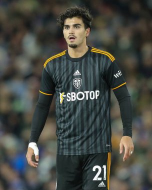 Leeds United 'ın 21. Pascal Struijk' i Leeds United ile Monaco maçında 21 Aralık 202 'de Elland Road, Leeds' de karşılaştı.