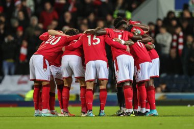 Nottingham Ormanı, 21 Aralık 202 'de İngiltere' nin Blackburn kentinde oynanan dördüncü tur Carabao Kupası karşılaşması sırasında Nottingham Ormanı ile Nottingham Ormanı arasında toplandı.