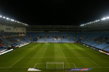 Coventry Building Society Arena 'nın genel görünümü, Coventry City' nin evi Sky Bet Şampiyonası öncesinde Coventry City, Coventry Building Society Arena 'da West Bromwich Albion' a karşı, 21 Aralık 202